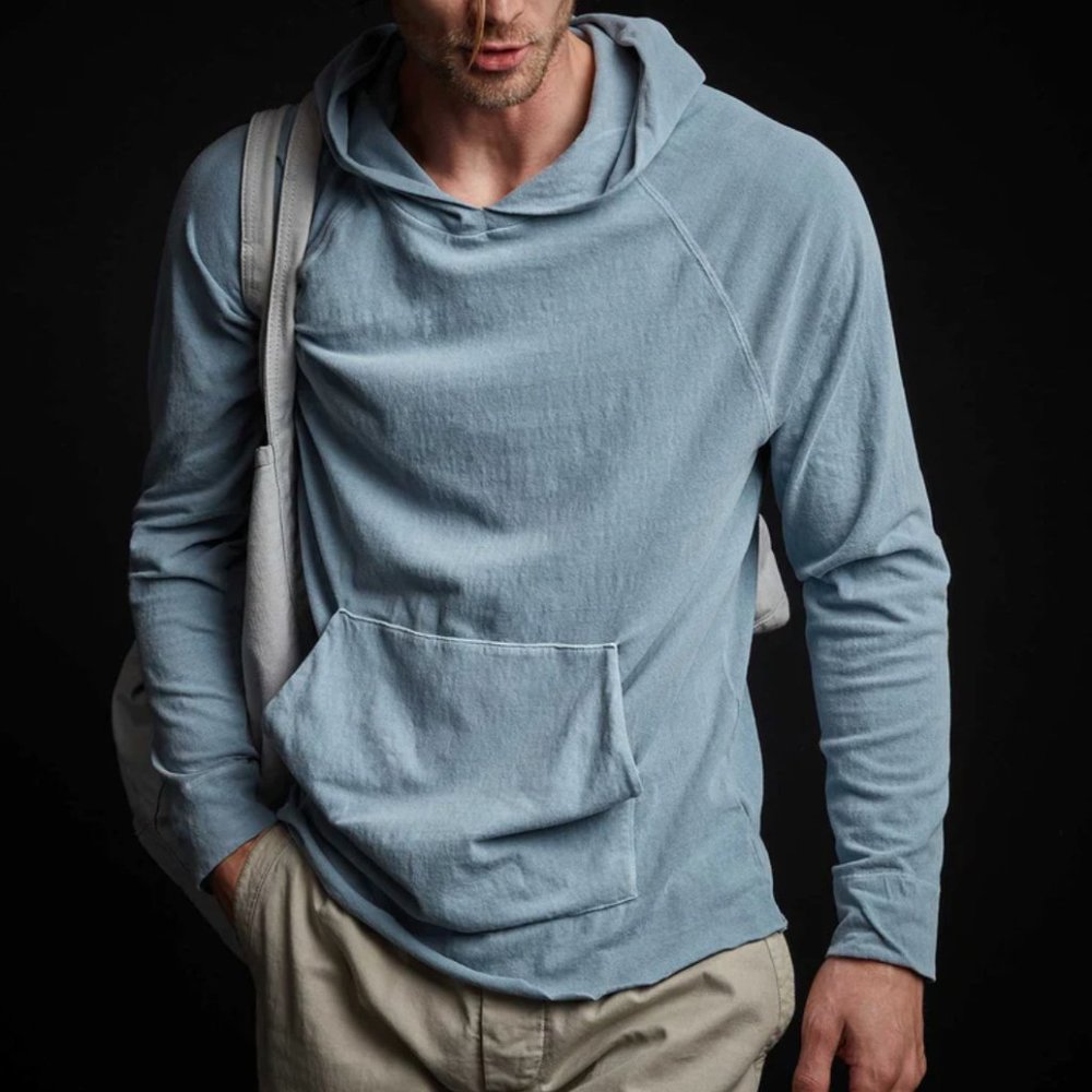 COPY - JAMES PERSE MEN'S RECYCLED BRUSHED JERSEY HOODIE SIZE 2